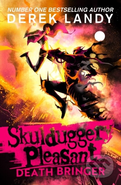 Kniha: Death Bringer (Derek Landy). HarperCollins, 2025 Kniha: Death Bringer (Derek Landy). HarperCollins, 2025