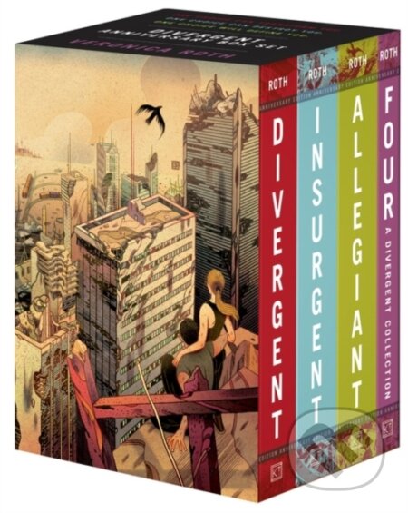 Kniha: Divergent Anniversary 4-Book Box Set (Veronica Roth). HarperCollins, 2021 Kniha: Divergent Anniversary 4-Book Box Set (Veronica Roth). HarperCollins, 2021