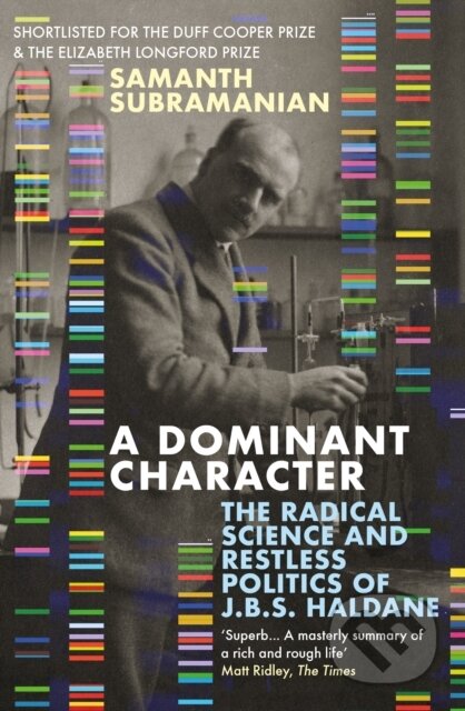 Kniha: A Dominant Character (Samanth Subramanian). Atlantic Books, 2021 Kniha: A Dominant Character (Samanth Subramanian). Atlantic Books, 2021