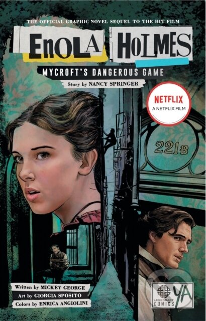 Kniha: Enola Holmes: Mycroft's Dangerous Game (Mickey George a Nancy Springer). , 2022 Kniha: Enola Holmes: Mycroft's Dangerous Game (Mickey George a Nancy Springer). , 2022