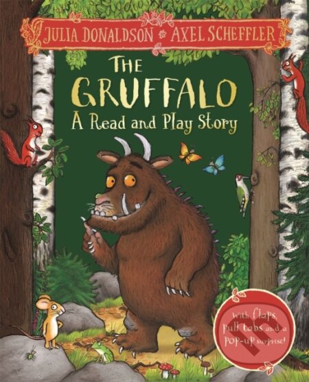 Kniha: The Gruffalo: A Read and Play Story (Julia Donaldson). Pan Macmillan, 2022 Kniha: The Gruffalo: A Read and Play Story (Julia Donaldson). Pan Macmillan, 2022