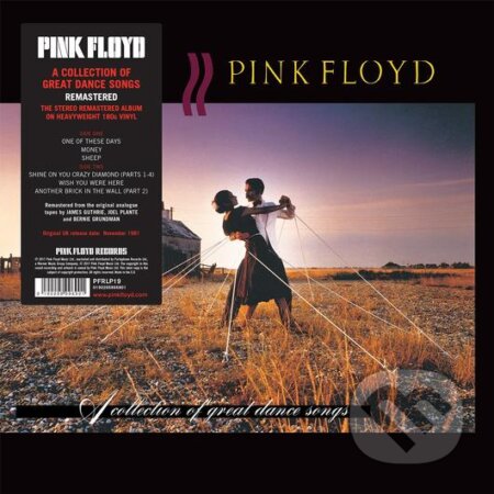 Hudobné CD: Pink Floyd: A Collection Of Great Dance Songs LP (Warner Music). Warner Music, 2017 Hudobné CD: Pink Floyd: A Collection Of Great Dance Songs LP (Warner Music). Warner Music, 2017