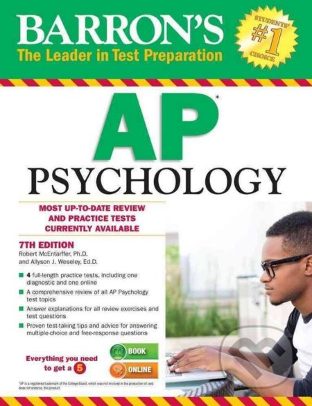 Kniha: Barron's AP Psychology (Allyson J. Weseley). Barrons Educational Series, 2016 Kniha: Barron's AP Psychology (Allyson J. Weseley). Barrons Educational Series, 2016