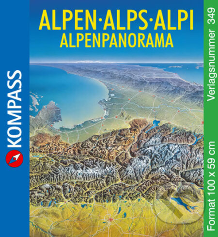 Alpen / Alps / Alpi, Kompass, 2014