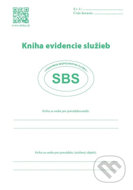 Kniha evidencie služieb (Tatrapol). Tatrapol, 2017 Kniha evidencie služieb (Tatrapol). Tatrapol, 2017