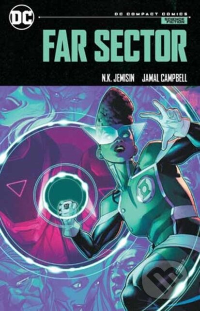 Kniha: Far Sector: DC Compact Comics Edition (Jamal Campbell a N.K. Jemisin). DC Comics, 2024 Kniha: Far Sector: DC Compact Comics Edition (Jamal Campbell a N.K. Jemisin). DC Comics, 2024