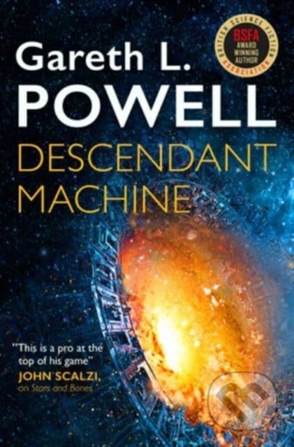 Kniha: Descendant Machine (Gareth L. Powell). Titan Books, 2023 Kniha: Descendant Machine (Gareth L. Powell). Titan Books, 2023
