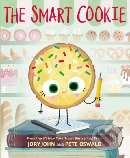 Kniha: The Smart Cookie (Jory John). HarperCollins, 2022 Kniha: The Smart Cookie (Jory John). HarperCollins, 2022