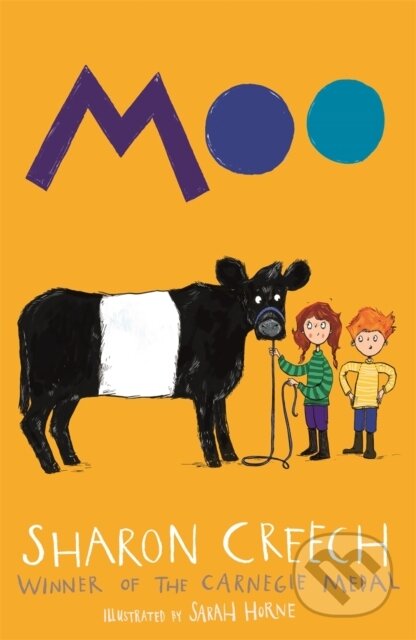 Kniha: Moo (Sharon Creech). Guppy Publishing, 2021 Kniha: Moo (Sharon Creech). Guppy Publishing, 2021