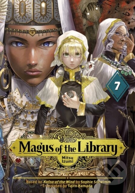 Kniha: Magus of the Library 7 (Mitsu Izumi). Kodansha Comics, 2024 Kniha: Magus of the Library 7 (Mitsu Izumi). Kodansha Comics, 2024