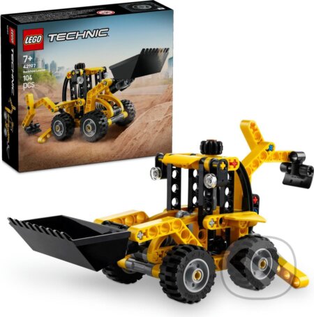 Společenská hra: LEGO® Technic 42197 Zadný nakladač (LEGO). LEGO, 2025 Společenská hra: LEGO® Technic 42197 Zadný nakladač (LEGO). LEGO, 2025