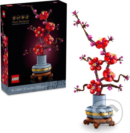Společenská hra: LEGO® Icons 10369 Marhuľa japonská (LEGO). LEGO, 2025 Společenská hra: LEGO® Icons 10369 Marhuľa japonská (LEGO). LEGO, 2025