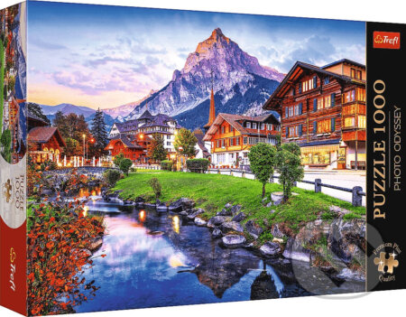 Puzzle: Alpské mesto, Švajčiarsko (Trefl). Trefl, 2025 Puzzle: Alpské mesto, Švajčiarsko (Trefl). Trefl, 2025