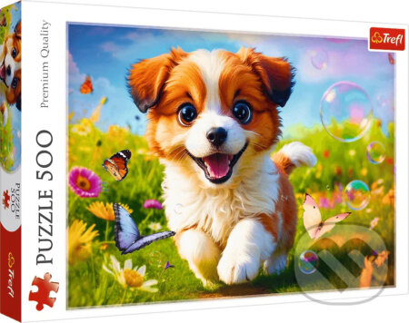 Puzzle: Šťastné šteňa (Trefl). Trefl, 2025 Puzzle: Šťastné šteňa (Trefl). Trefl, 2025