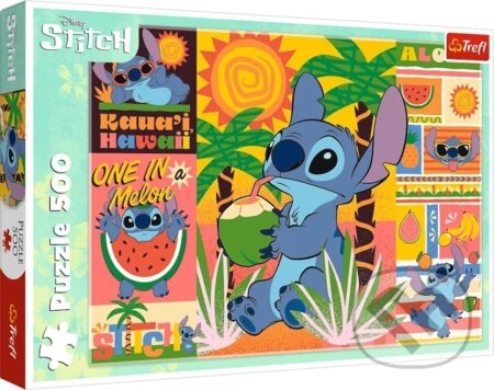 Puzzle: Prázdniny so Stitch Lilo a Stitch (Trefl). Trefl, 2025 Puzzle: Prázdniny so Stitch Lilo a Stitch (Trefl). Trefl, 2025