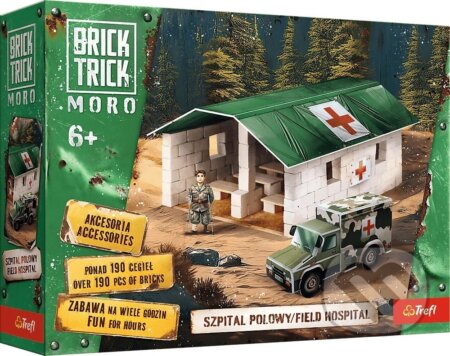 Spoločenská hra: Moro-Poľná nemocnica M (Trefl). Trefl, 2025 Spoločenská hra: Moro-Poľná nemocnica M (Trefl). Trefl, 2025