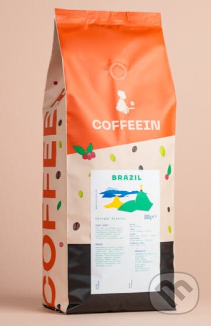 Kávy a čaje: Brasil Cerrado Diamond (COFFEEIN). COFFEEIN Kávy a čaje: Brasil Cerrado Diamond (COFFEEIN). COFFEEIN