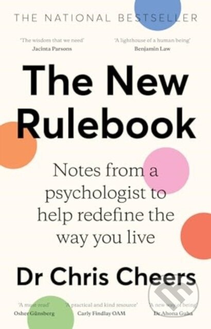 Kniha: The New Rulebook (Dr Chris Cheers). HarperCollins, 2024 Kniha: The New Rulebook (Dr Chris Cheers). HarperCollins, 2024