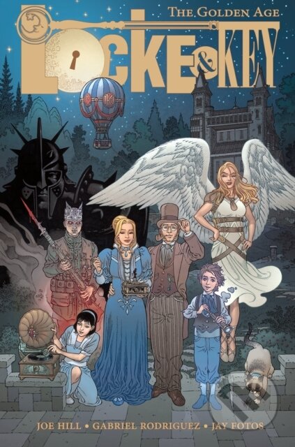 Kniha: Locke & Key: The Golden Age (Gabriel Rodriguez a Joe Hill). Idea & Design Works, 2022 Kniha: Locke & Key: The Golden Age (Gabriel Rodriguez a Joe Hill). Idea & Design Works, 2022