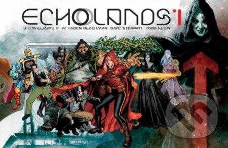 Kniha: Echolands, Volume 1 (Haden Blackman a J. H. Williams III). Image Comics, 2022 Kniha: Echolands, Volume 1 (Haden Blackman a J. H. Williams III). Image Comics, 2022