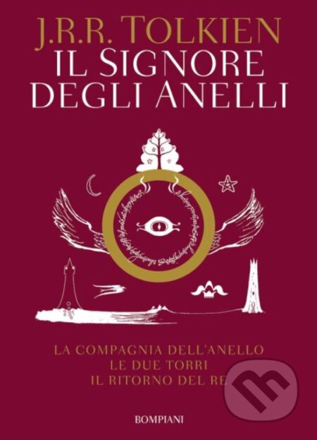 Kniha: Il Signore degli Anelli (J.R.R. Tolkien). Bompiani, 2011 Kniha: Il Signore degli Anelli (J.R.R. Tolkien). Bompiani, 2011