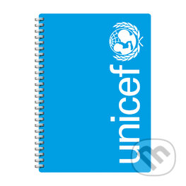 UNICEF zápisník modrý, Unicef, 2017
