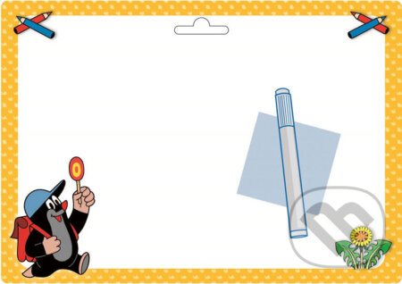Krtek 2 - Stíratelná tabulka A4 (Zdeněk Miler). Akim, 2017 Krtek 2 - Stíratelná tabulka A4 (Zdeněk Miler). Akim, 2017