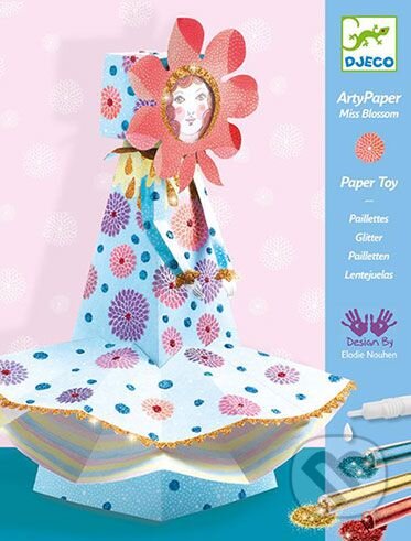 Arty paper: Miss Blossom, Djeco, 2017