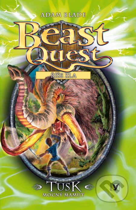 Kniha: Beast Quest: Tusk, mocný mamut (Adam Blade). Albatros CZ, 2018 Kniha: Beast Quest: Tusk, mocný mamut (Adam Blade). Albatros CZ, 2018