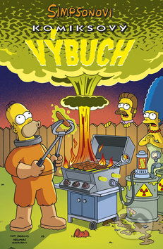 Kniha: Simpsonovi: Komiksový výbuch (Matt Groening). Crew, 2017 Kniha: Simpsonovi: Komiksový výbuch (Matt Groening). Crew, 2017