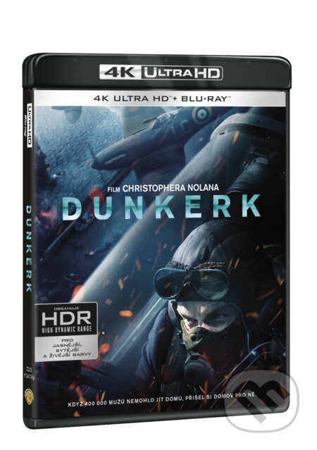 Film: Dunkerk 3BD (UHD+BD+bonus disk) (Alex Holmes a Christopher Nolan) (UltraHDBlu-ray). Magicbox, 2017 Film: Dunkerk 3BD (UHD+BD+bonus disk) (Alex Holmes a Christopher Nolan) (UltraHDBlu-ray). Magicbox, 2017