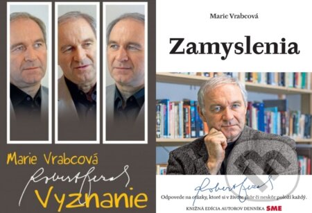 Kniha: Vyznanie + Zamyslenia - Róbert Bezák (kolekcia) (Marie Vrabcová). Petit Press, NAVI GRAF, 2017 Kniha: Vyznanie + Zamyslenia - Róbert Bezák (kolekcia) (Marie Vrabcová). Petit Press, NAVI GRAF, 2017