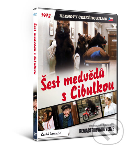 Film: Šest medvědů s Cibulkou (Oldřich Lipský) (DVD). Hollywood, 2017 Film: Šest medvědů s Cibulkou (Oldřich Lipský) (DVD). Hollywood, 2017