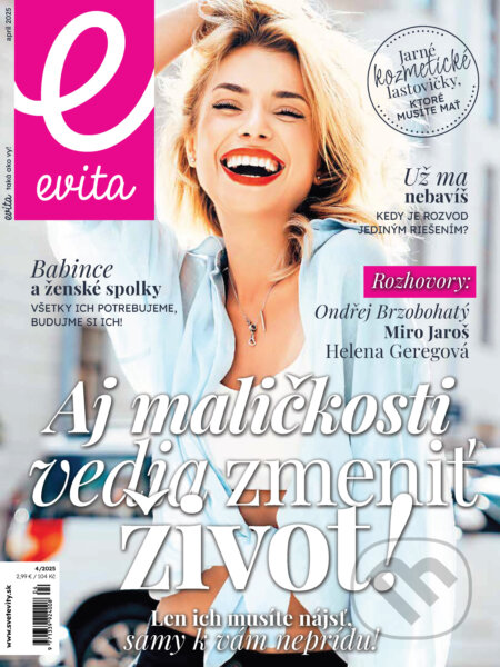 E-kniha: E-Evita magazín 04/2025 (MAFRA Slovakia). MAFRA Slovakia, 2025 E-kniha: E-Evita magazín 04/2025 (MAFRA Slovakia). MAFRA Slovakia, 2025