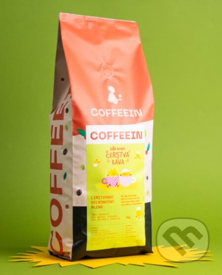 Kávy a čaje: Šibi ryby Čerstvá káva (Veľkonočný limitovaný blend) (COFFEEIN). COFFEEIN Kávy a čaje: Šibi ryby Čerstvá káva (Veľkonočný limitovaný blend) (COFFEEIN). COFFEEIN