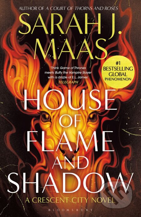 Kniha: House of Flame and Shadow (Sarah J. Maas). Bloomsbury, 2025 Kniha: House of Flame and Shadow (Sarah J. Maas). Bloomsbury, 2025