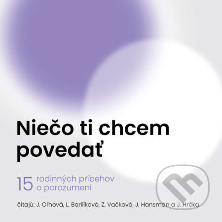 Audiokniha: Niečo ti chcem povedať (Rôzni autori). Wisteria Books a ZRP, 2025 Audiokniha: Niečo ti chcem povedať (Rôzni autori). Wisteria Books a ZRP, 2025