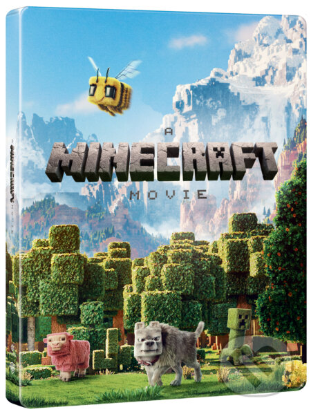 Film: Minecraft vo filme 2BD - steelbook - motiv Day Scene (Jared Hess) (Steelbook). Magicbox, 2025 Film: Minecraft vo filme 2BD - steelbook - motiv Day Scene (Jared Hess) (Steelbook). Magicbox, 2025