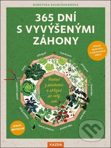 Kniha: 365 dní s vyvýšenými záhony (Dorothea Baumjohannová). Nakladatelství KAZDA, 2025 Kniha: 365 dní s vyvýšenými záhony (Dorothea Baumjohannová). Nakladatelství KAZDA, 2025