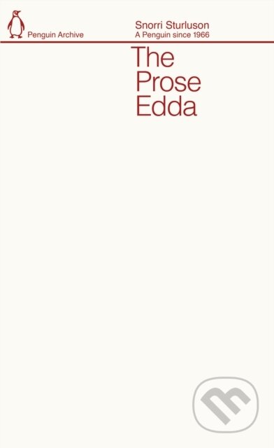 Kniha: The Prose Edda (Snorri Sturluson). Penguin Books, 2025 Kniha: The Prose Edda (Snorri Sturluson). Penguin Books, 2025