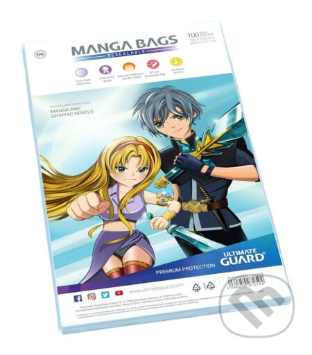 Obaly na komiks MANGA (Ultimate Guard). Ultimate Guard, 2025 Obaly na komiks MANGA (Ultimate Guard). Ultimate Guard, 2025