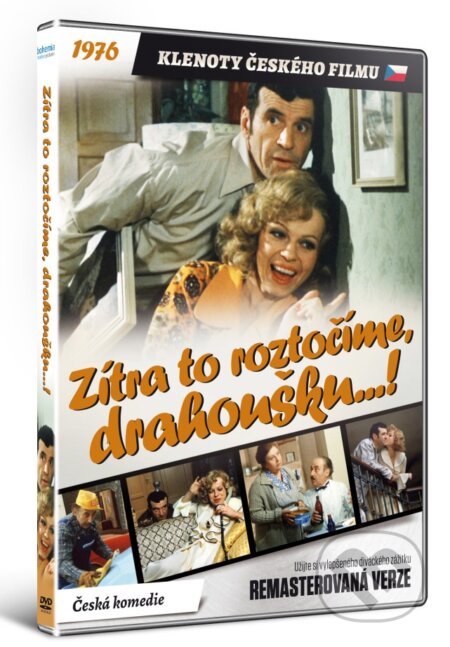 Film: Zítra to roztočíme, drahoušku...! (Petr Schulhoff) (DVD). Hollywood, 2017 Film: Zítra to roztočíme, drahoušku...! (Petr Schulhoff) (DVD). Hollywood, 2017