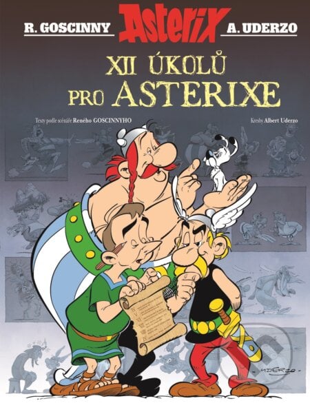 Asterix: XII úkolů pro Asterixe - René Goscinny, Albert Uderzo (ilustrácie), Egmont ČR, 2018