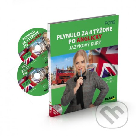 Kniha: Plynulo za 4 týždne po anglicky (Rebecca Davies). Raabe, 2018 Kniha: Plynulo za 4 týždne po anglicky (Rebecca Davies). Raabe, 2018