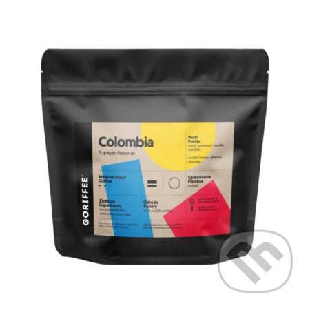 Kávy a čaje: Colombia Popayan Reserve Washed (Goriffee). Goriffee Kávy a čaje: Colombia Popayan Reserve Washed (Goriffee). Goriffee