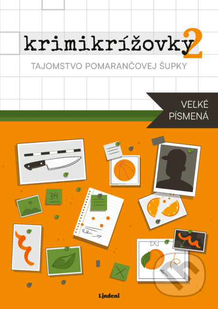 Kniha: Krimikrížovky 2 - veľké písmená (Peter Derňár a Ľubomír Bajcar). Lindeni, 2025 Kniha: Krimikrížovky 2 - veľké písmená (Peter Derňár a Ľubomír Bajcar). Lindeni, 2025