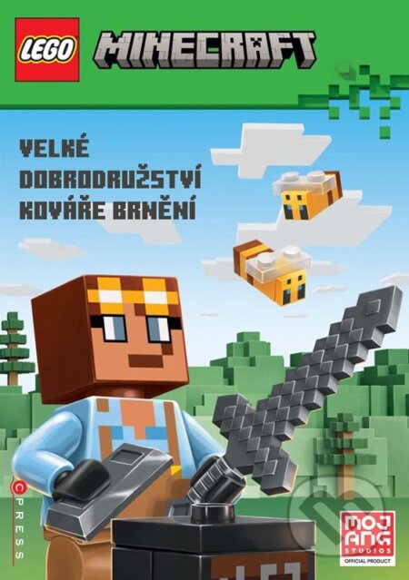 Kniha: LEGO® Minecraft® Velké dobrodružství kováře brnění (Autorský kolektiv). CPRESS, 2025 Kniha: LEGO® Minecraft® Velké dobrodružství kováře brnění (Autorský kolektiv). CPRESS, 2025