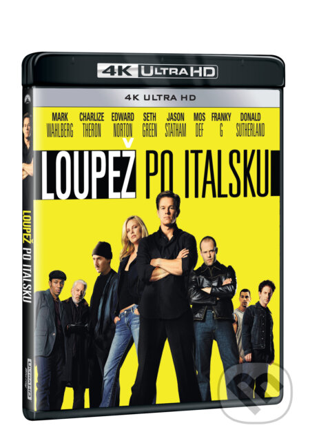 Film: Loupež po italsku (2003) Ultra HD Blu-ray (F. Gary Gray) (UltraHDBlu-ray). Magicbox, 2025 Film: Loupež po italsku (2003) Ultra HD Blu-ray (F. Gary Gray) (UltraHDBlu-ray). Magicbox, 2025
