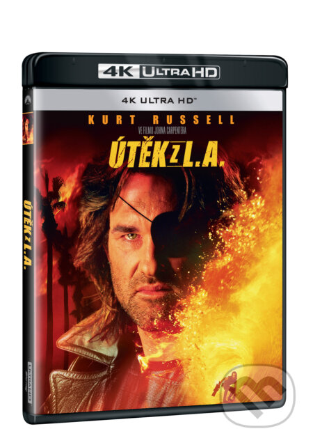 Film: Útěk z L.A. Ultra HD Blu-ray (John Carpenter) (UltraHDBlu-ray). Magicbox, 2025 Film: Útěk z L.A. Ultra HD Blu-ray (John Carpenter) (UltraHDBlu-ray). Magicbox, 2025