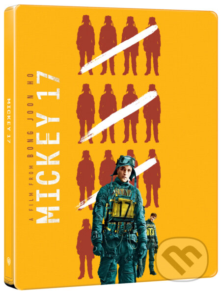 Film: Mickey 17 - steelbook - motiv Kill Marks Ultra HD Blu-ray (Magicbox) (UltraHDBlu-ray). Magicbox, 2025 Film: Mickey 17 - steelbook - motiv Kill Marks Ultra HD Blu-ray (Magicbox) (UltraHDBlu-ray). Magicbox, 2025